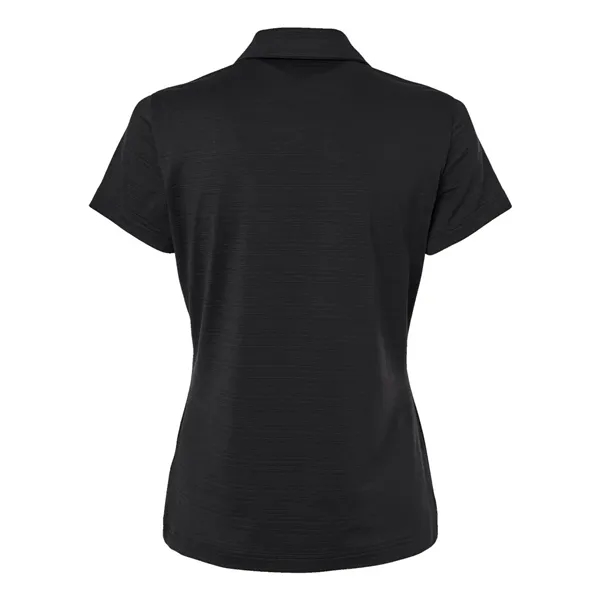 Adidas Women's Textured Stripe Polo... from ASI 84358 S&S Activewear