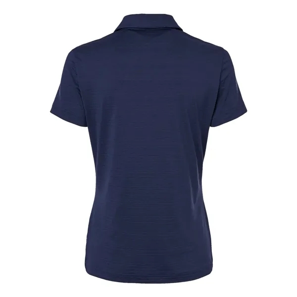 Adidas Women's Textured Stripe Polo... from ASI 84358 S&S Activewear