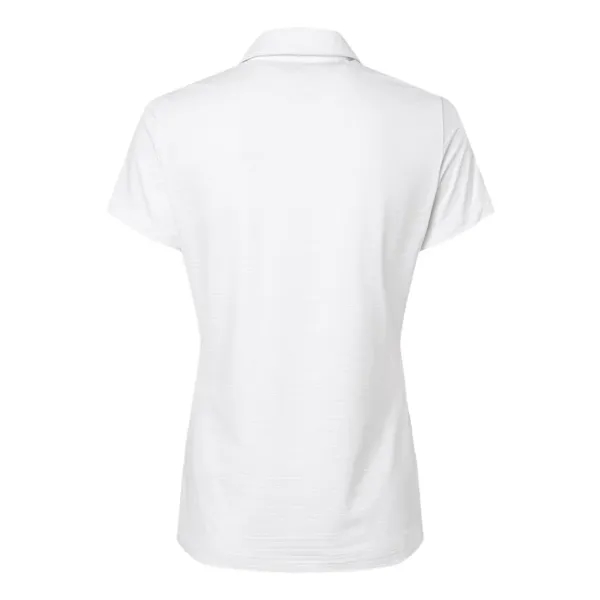 Adidas Women's Textured Stripe Polo... from ASI 84358 S&S Activewear