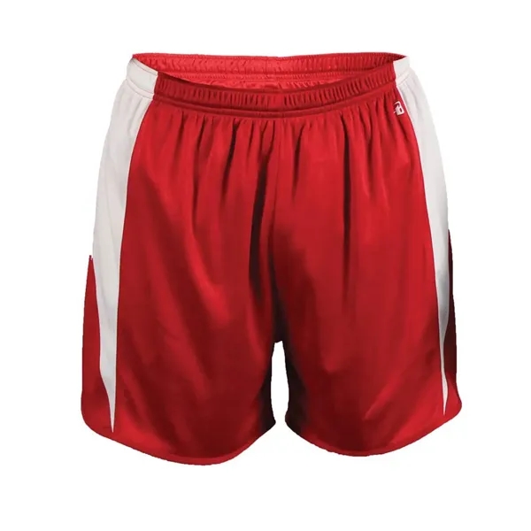 100% polyester youth short with moisture management, antimicrobial enhancement, and more.... from ASI 84358 S&S Activewear