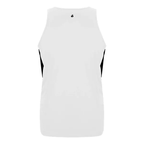 Youth singlet made of 100% polyester with contrast side inserts, moisture... from ASI 84358 S&S Activewear