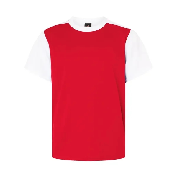 Youth Crew Neck Baseball Jersey... from ASI 84358 S&S Activewear