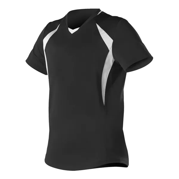 Girls' Short Sleeve Fastpitch Jersey... from ASI 84358 S&S Activewear