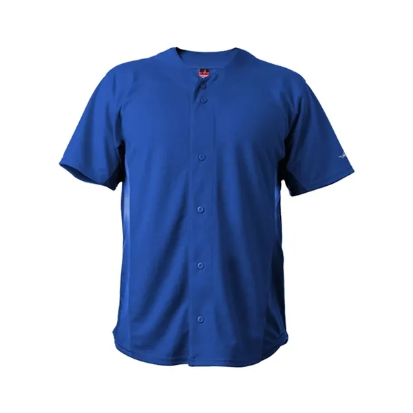 Alleson Athletic Crush Full Button Baseball Jersey... from ASI 84358 S&S Activewear