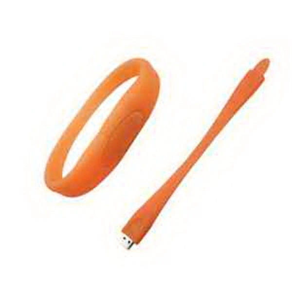 USB 2.0 flash drive in PVC wristband.... from ASI 54579 Flash Drives Plus / Flash Drives Plus