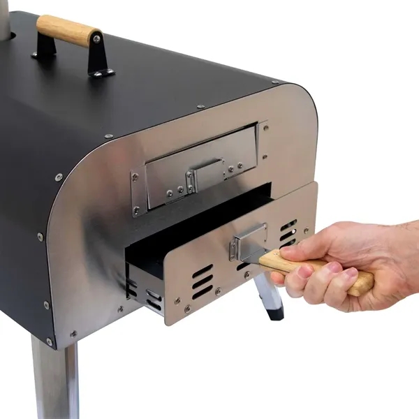 Craft artisan pizzas at home with this durable stainless oven and... from ASI 87188 Showdown Displays