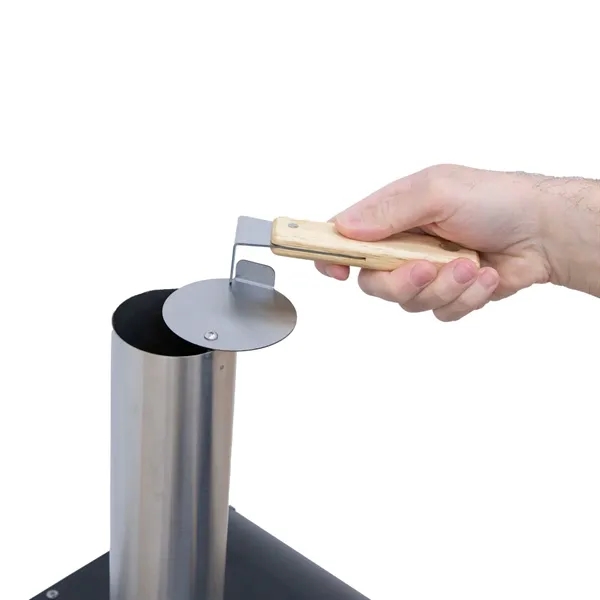 Craft artisan pizzas at home with this durable stainless oven and... from ASI 87188 Showdown Displays