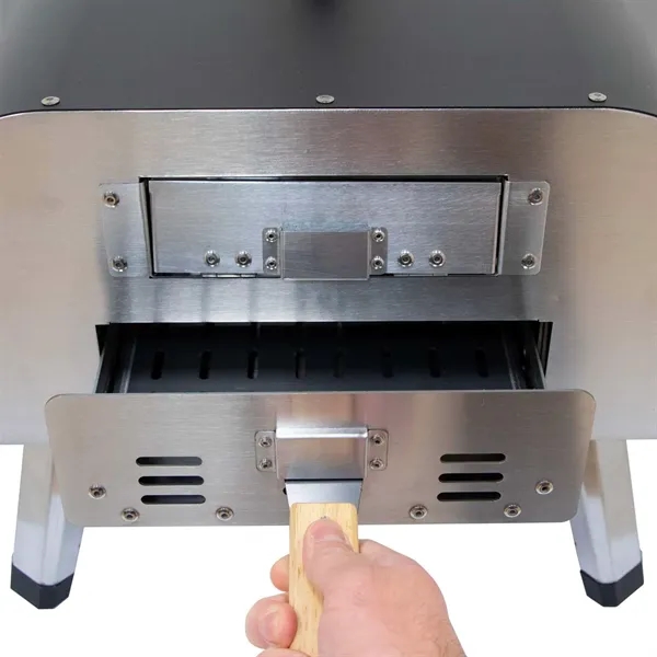 Craft artisan pizzas at home with this durable stainless oven and... from ASI 87188 Showdown Displays