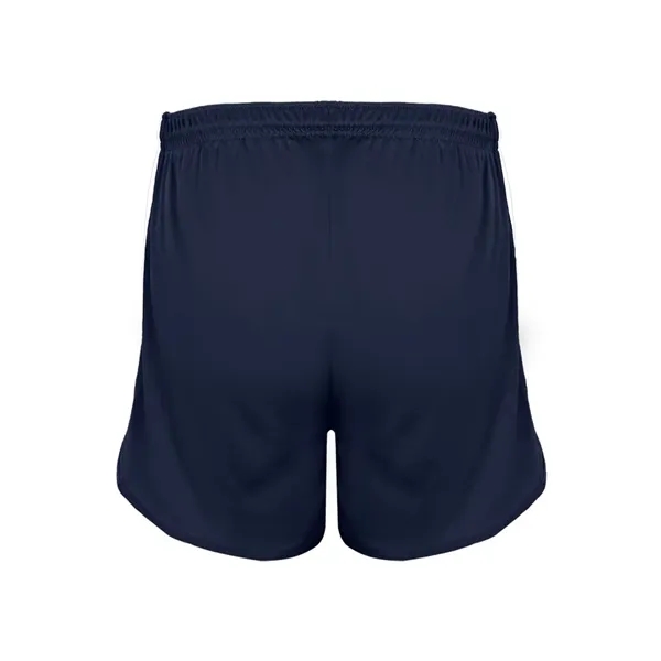 100% polyester shorts with moisture management, antimicrobial enhancements, and contrast side... from ASI 84358 S&S Activewear