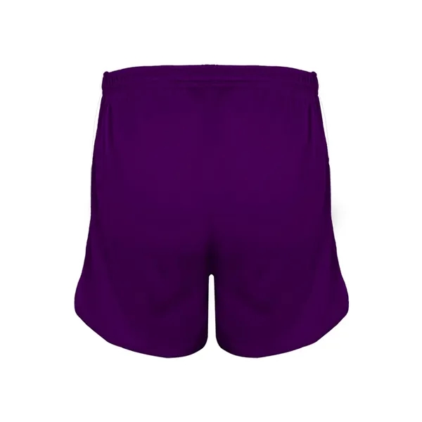 100% polyester shorts with moisture management, antimicrobial enhancements, and contrast side... from ASI 84358 S&S Activewear