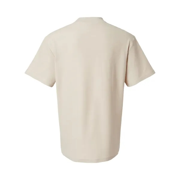 American Apparel Pique Unisex Mockneck Tee... from ASI 84358 S&S Activewear