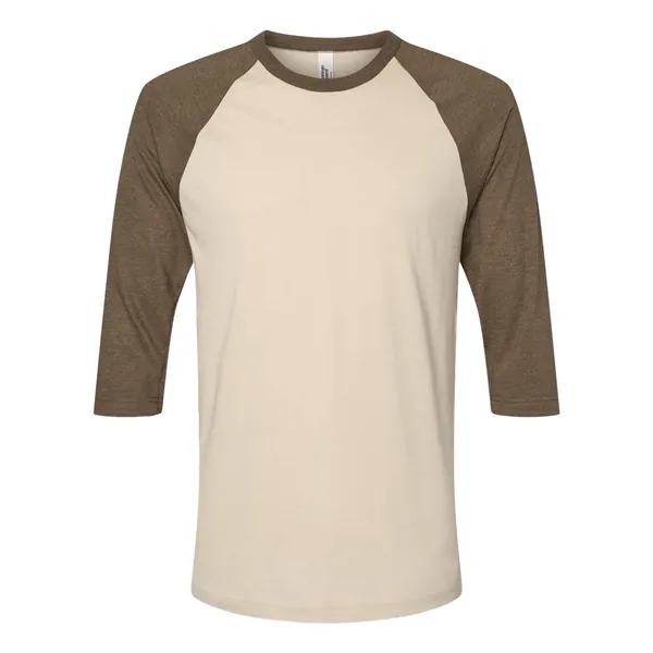 American Apparel Unisex CVC Raglan Tee... from ASI 84358 S&S Activewear