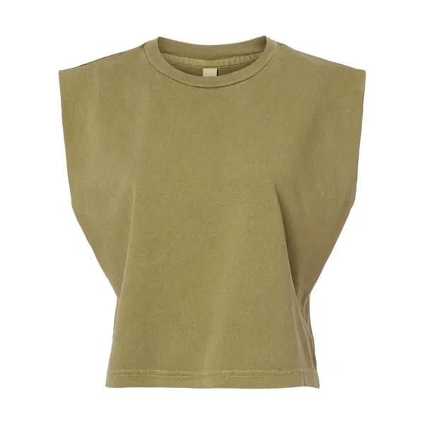 American Apparel Garment Dyed Women's Heavyweight Muscle Tee... from ASI 84358 S&S Activewear