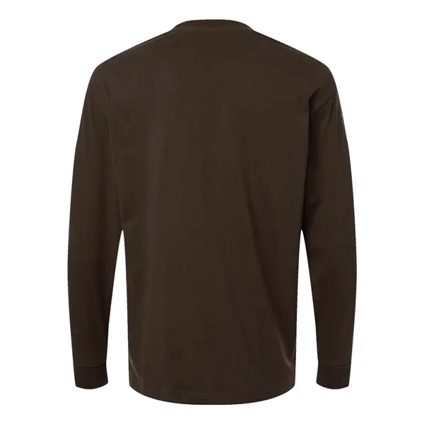 American Apparel Super Heavyweight Long Sleeve Pocket Tee... from ASI 84358 S&S Activewear