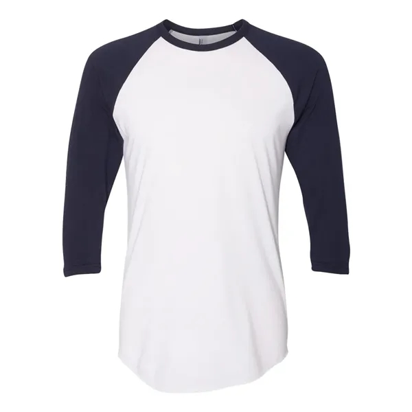 American Apparel 50/50 Raglan Three-Quarter Sleeve Tee... from ASI 84358 S&S Activewear