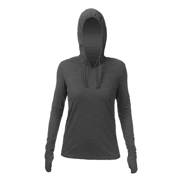 Anetik Women's Breeze Tech Hooded T-Shirt... from ASI 84358 S&S Activewear