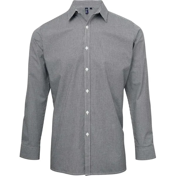 Artisan Collection by Reprime Microcheck Gingham Long-Sle...... from ASI 84358 S&S Activewear