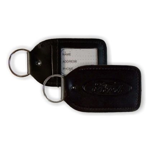Leatherette security tag key fob.... from ASI 97490 ZZ REMOVED - Winston Manufacturing / Wizzer/Winston Leather