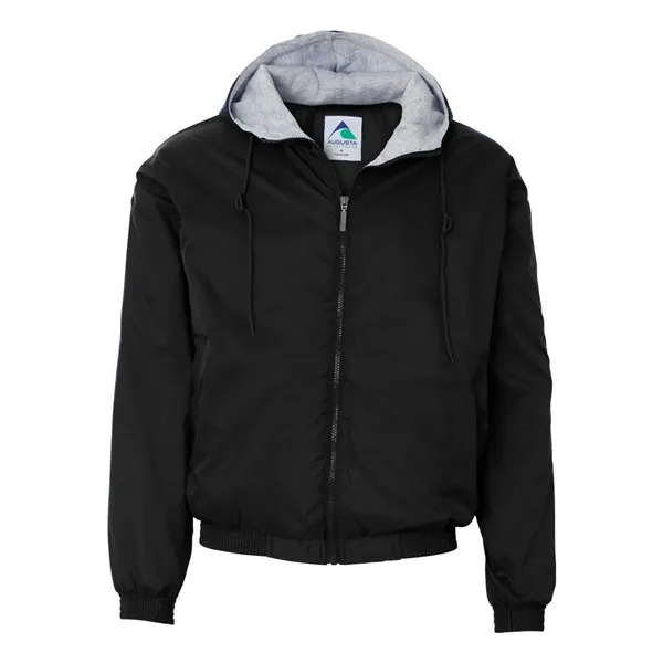 Hooded fleece-lined jacket. Blank product.... from ASI 84358 S&S Activewear