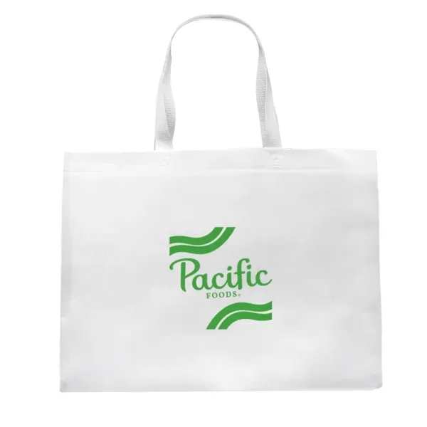 3.5" x 14" x 15.5" non-woven tote bag with handles.... from ASI 88060 Snugz/USA Inc