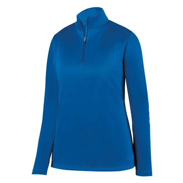 Women's Wicking Fleece Quarter-Zip Pullover... from ASI 84358 S&S Activewear