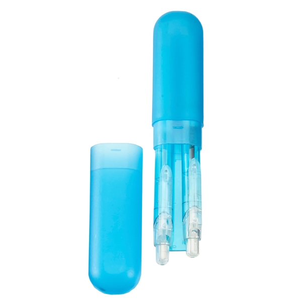 Mechanical pencil set has 5" plastic ruler, mechanical pencil with 0.5mm... from ASI 52840 Evans Manufacturing