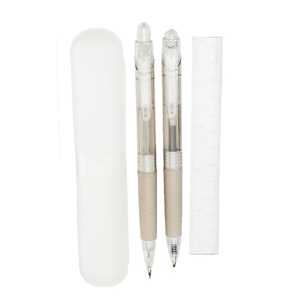 Mechanical pencil set has 5" plastic ruler, mechanical pencil with 0.5mm... from ASI 52840 Evans Manufacturing