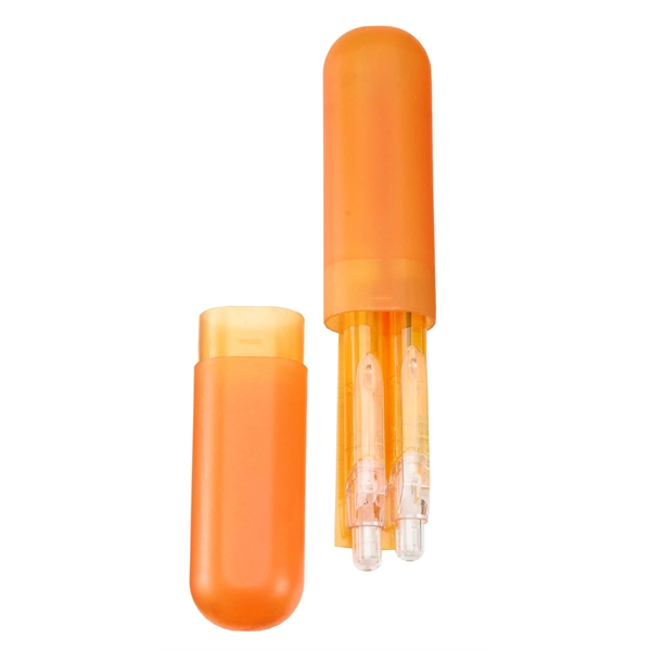 Mechanical pencil set has 5" plastic ruler, mechanical pencil with 0.5mm... from ASI 52840 Evans Manufacturing