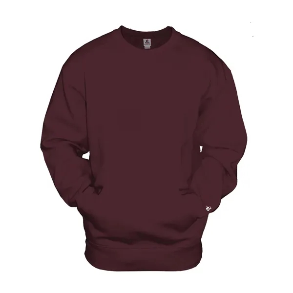 Crewneck sweatshirt with twill taped neckline and front pouch pocket.... from ASI 84358 S&S Activewear