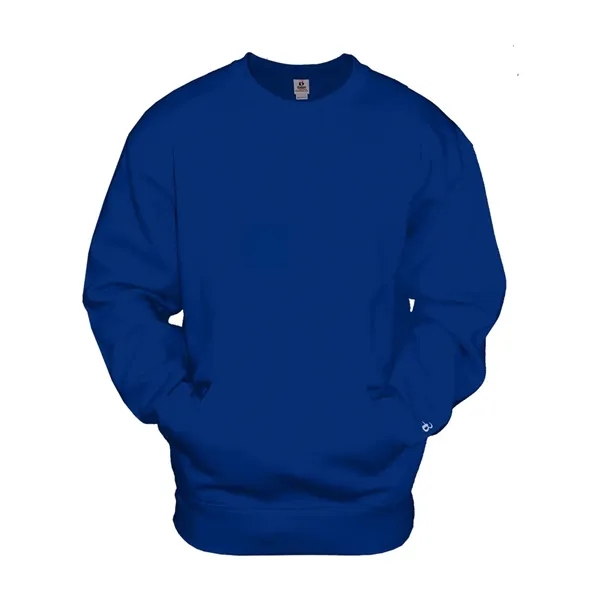 Crewneck sweatshirt with twill taped neckline and front pouch pocket.... from ASI 84358 S&S Activewear