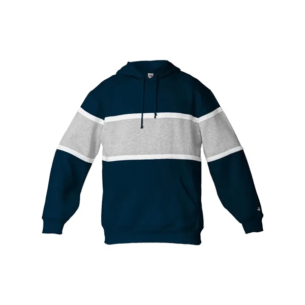 Badger Untied Athletic Fleece Hooded Sweatshirt... from ASI 84358 S&S Activewear