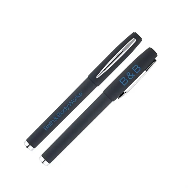 Cap off rubber finished plastic stylus gel pen.... from ASI 68190 Lungsal / Lungsal