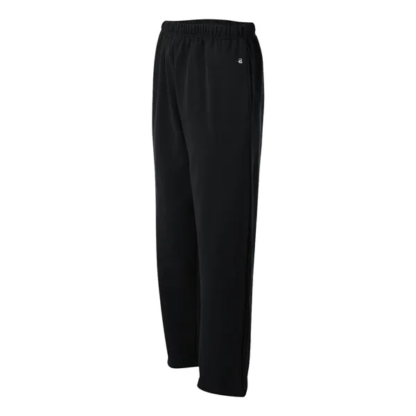 Adult moisture-management open bottom sweatpants. Blank product.... from ASI 84358 S&S Activewear