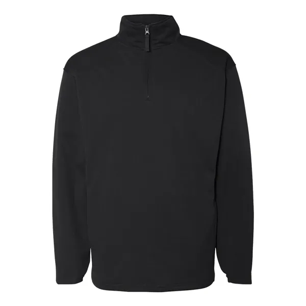 Adult quarter-zip mockneck, blank.... from ASI 84358 S&S Activewear