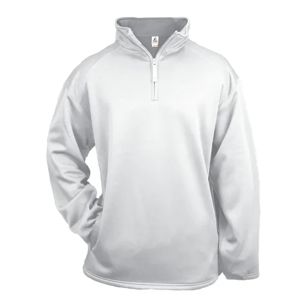 Adult quarter-zip mockneck, blank.... from ASI 84358 S&S Activewear
