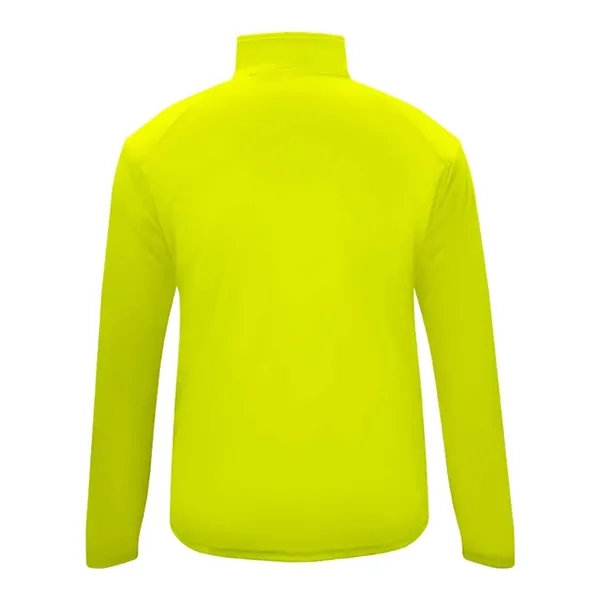 Youth quarter zip pullover with contrasting zipper... from ASI 84358 S&S Activewear