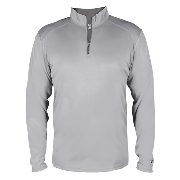 Youth quarter zip pullover with contrasting zipper... from ASI 84358 S&S Activewear
