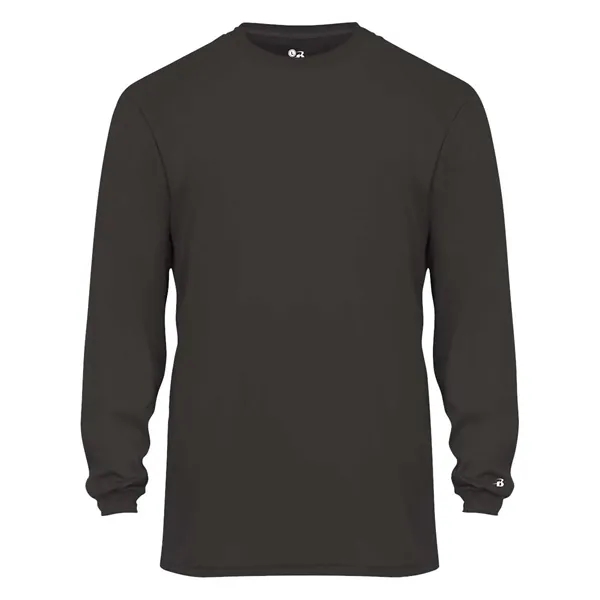 Youth long-sleeve polyester shirt... from ASI 84358 S&S Activewear