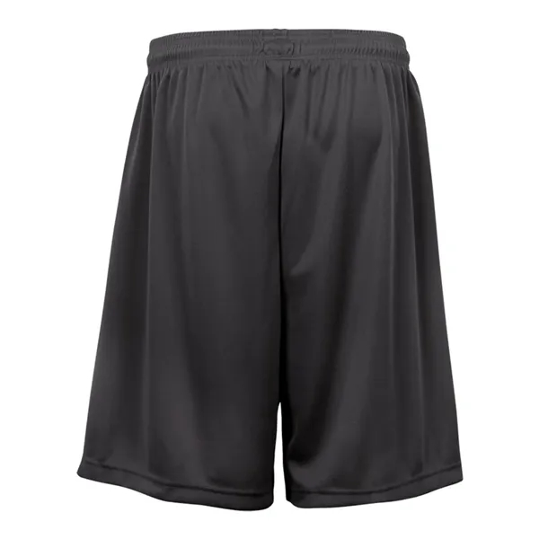 Youth 100% polyester 6" shorts... from ASI 84358 S&S Activewear