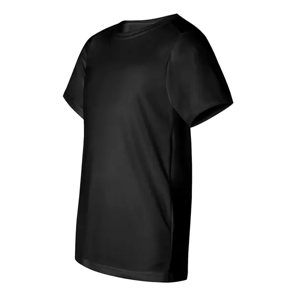 Youth short sleeve t-shirt with sport shoulders. Blank product.... from ASI 84358 S&S Activewear