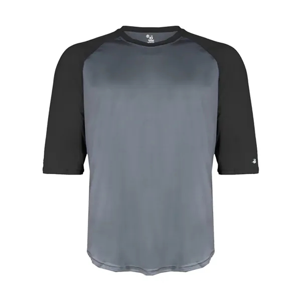Three-quarter raglan sleeve baseball t-shirt... from ASI 84358 S&S Activewear