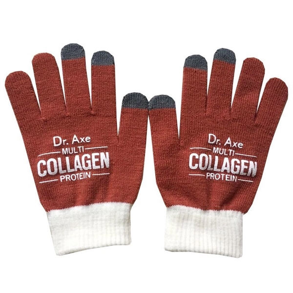 Pantone matched touchscreen gloves for clients to continue using their smartphones... from ASI 45657 Pop! Promos