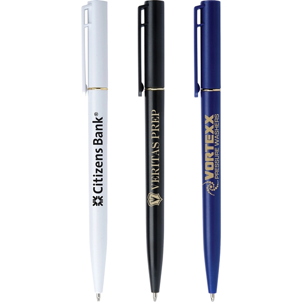 Affordable and slim, the twist-action, retractable Valet ballpoint pen is offered... from ASI 61966 HPG / Hub Pen