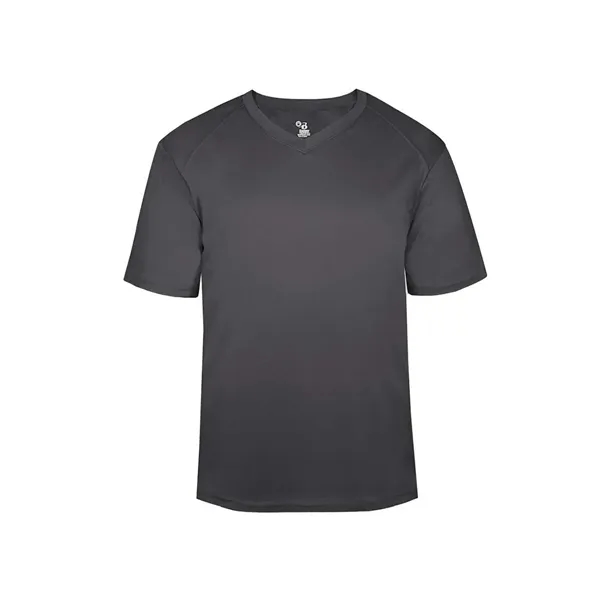 Girl's 100% polyester V-neck t-shirt... from ASI 84358 S&S Activewear