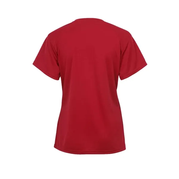 Girl's 100% polyester V-neck t-shirt... from ASI 84358 S&S Activewear