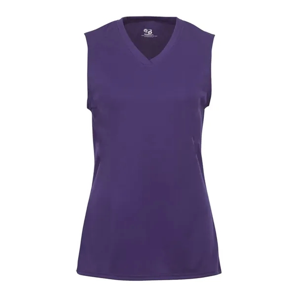 Girl's sleeveless V-neck t-shirt... from ASI 84358 S&S Activewear