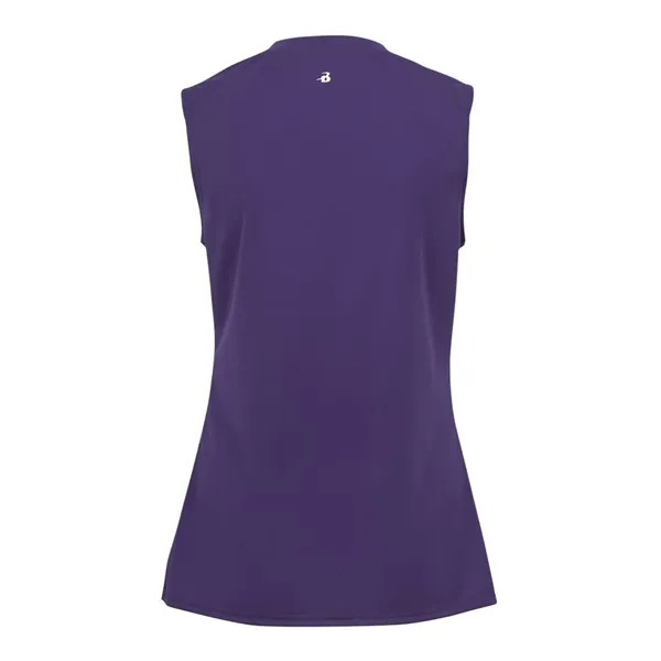 Girl's sleeveless V-neck t-shirt... from ASI 84358 S&S Activewear