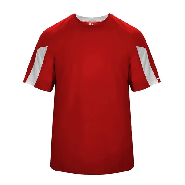 Youth T-shirt made with a vented back for breathability as well... from ASI 84358 S&S Activewear