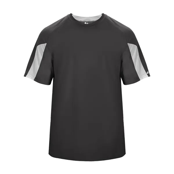 Youth T-shirt made with a vented back for breathability as well... from ASI 84358 S&S Activewear