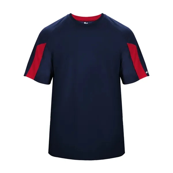 Youth T-shirt made with a vented back for breathability as well... from ASI 84358 S&S Activewear